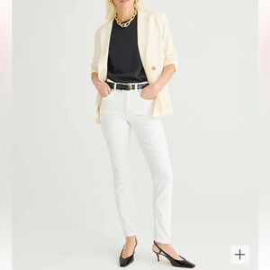 J.Crew Toothpick White Skinny Jeans | Size 29 | Classic Stretch Denim